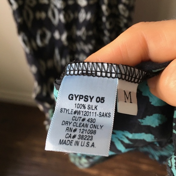 Gypsy 05 Silk Maxi Dress NWT - Picture 4 of 6